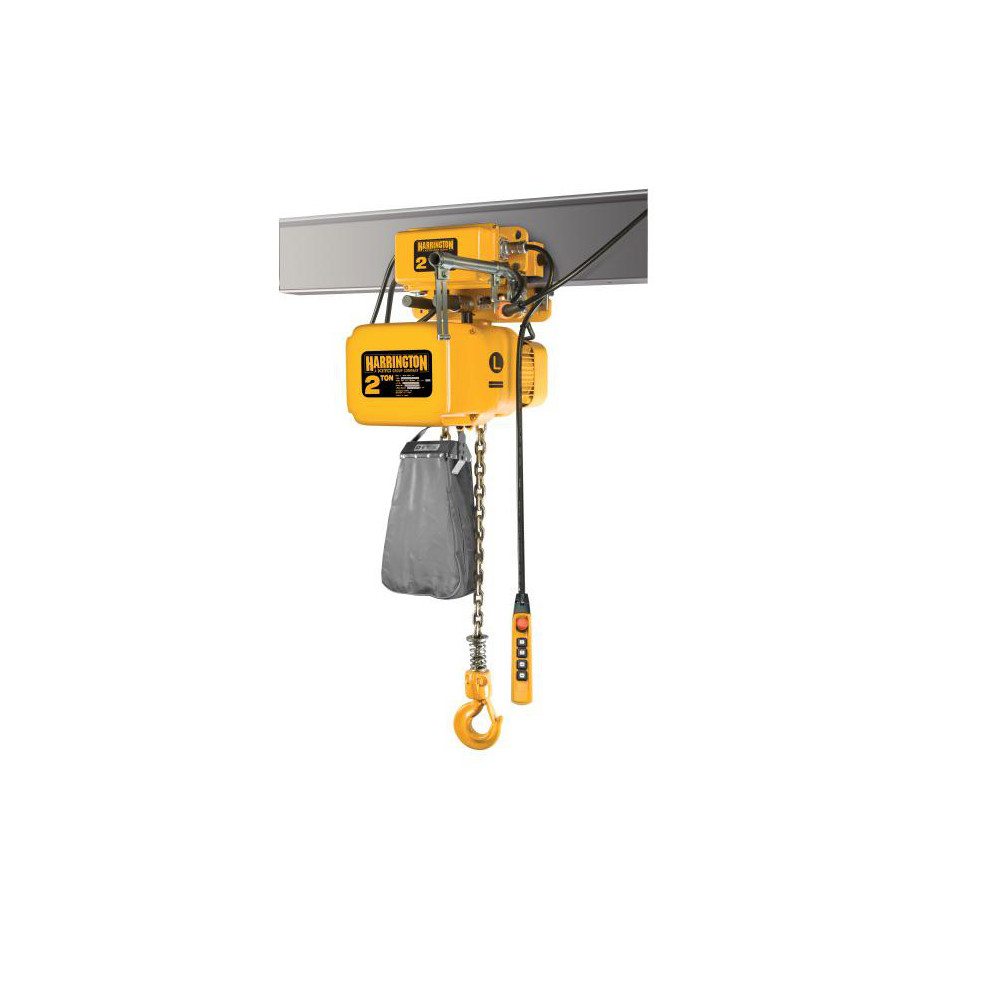 Picture of Harrington Hoist NERM020L-L-10 2 Ton Working Load Limit Electric Chain